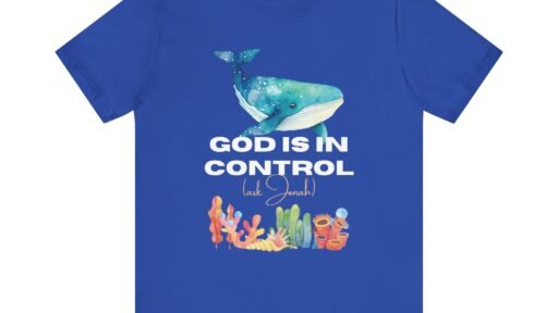 God is In Control Ask Jonah (Jersey Short Sleeve Tee)