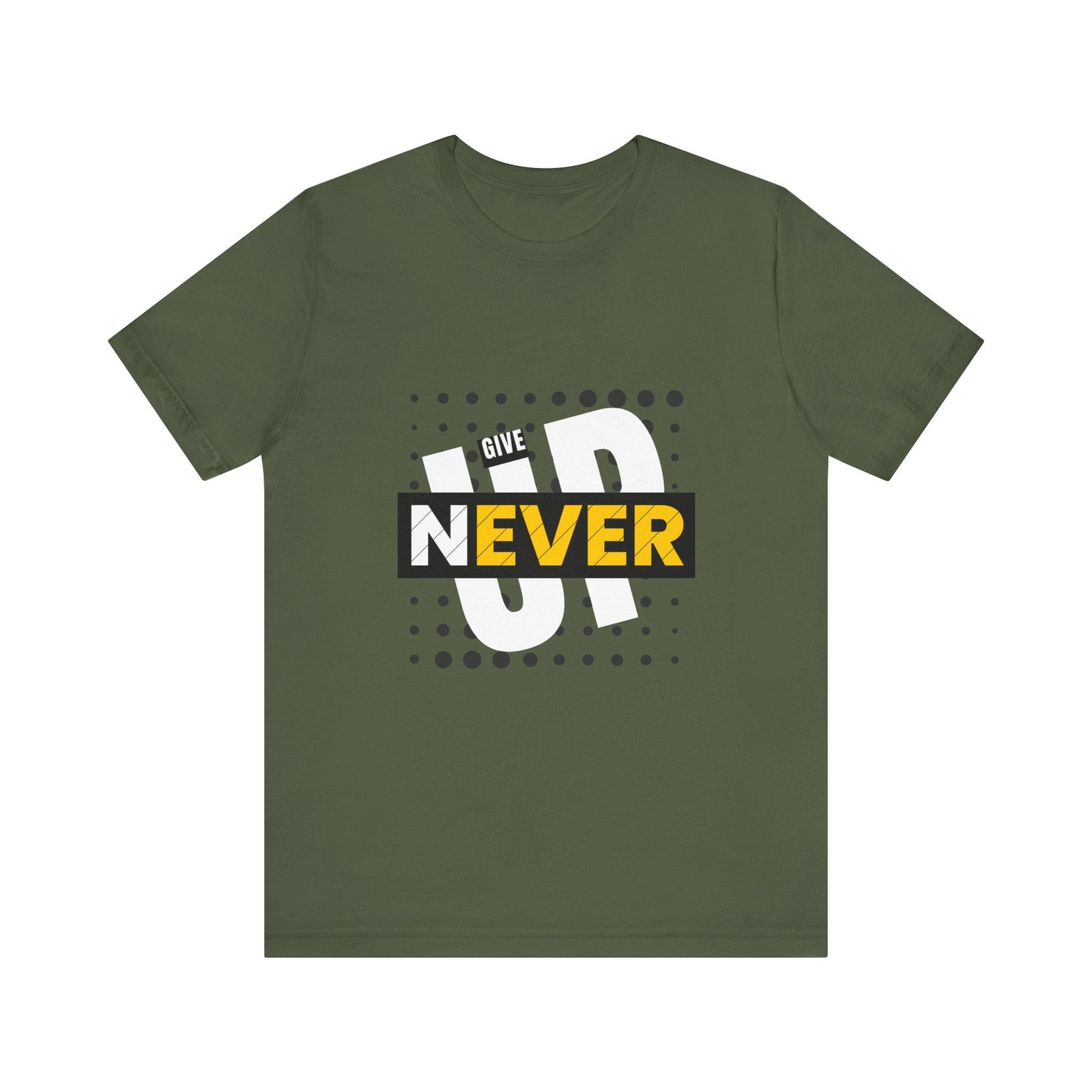 Never Give Up (Jersey Short Sleeve Tee) - Image 16