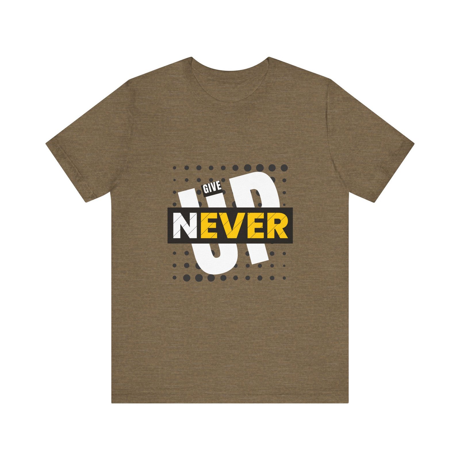 Never Give Up (Jersey Short Sleeve Tee) - Image 13